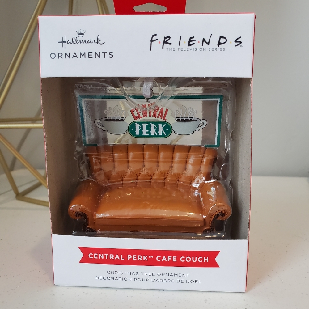 NIB Friends Central Perk Cafe Couch Hallmark Tree Ornament